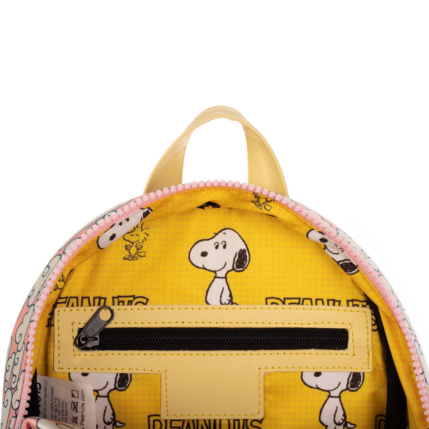 Mini Mochila rosa SNOOPY FLY FLY FLY Peanuts Oficial