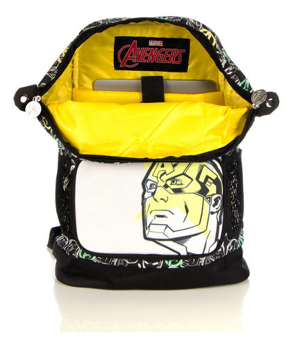 Mochila Hardhead Marvel El Primer Vengador Original Nueva