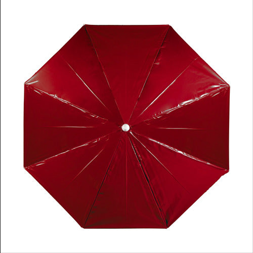 Sombrilla De Pvc 2.1 M Paraguas Rojo