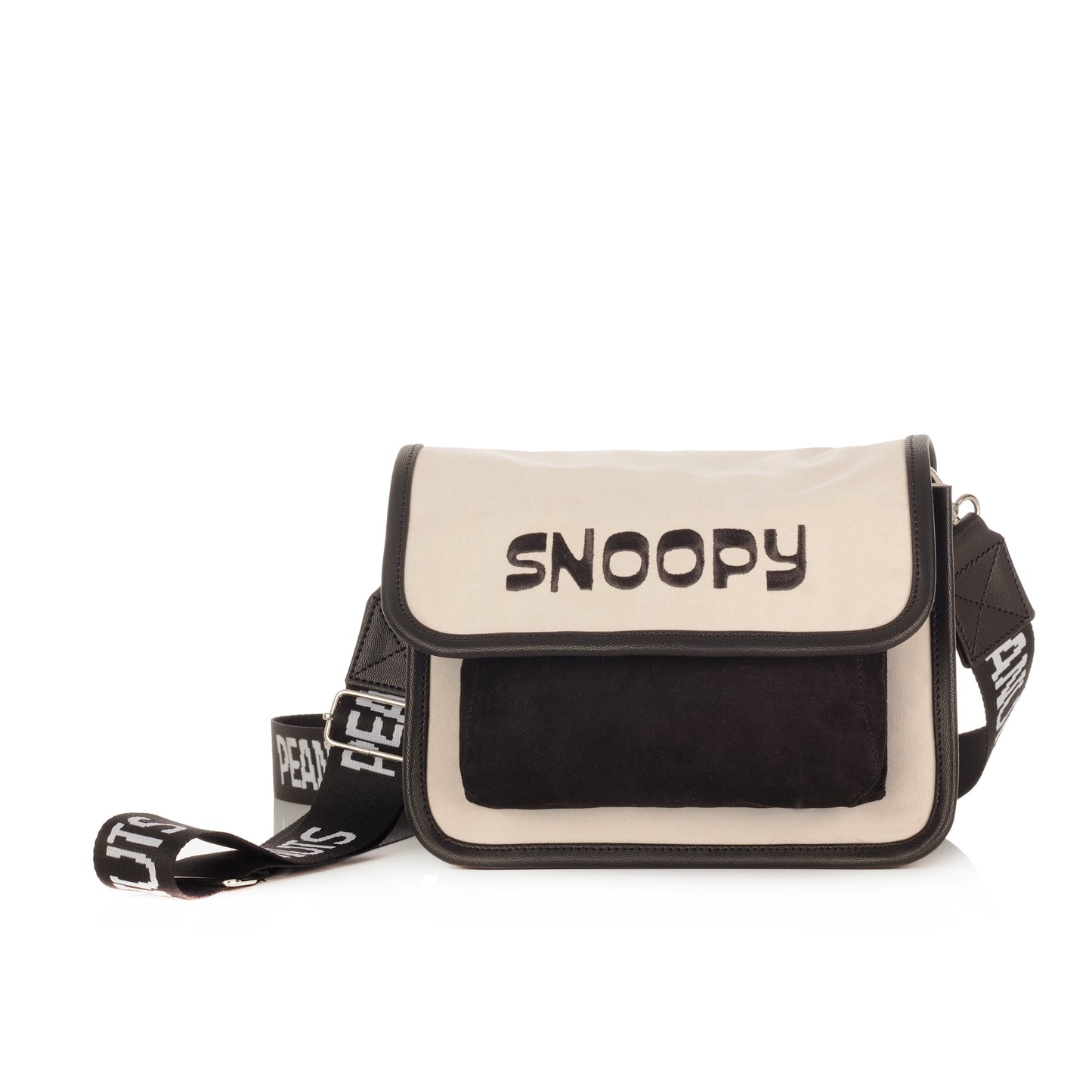 Bolso (Handbag) Blanco SNOOPY FLY FLY FLY Peanuts Oficial