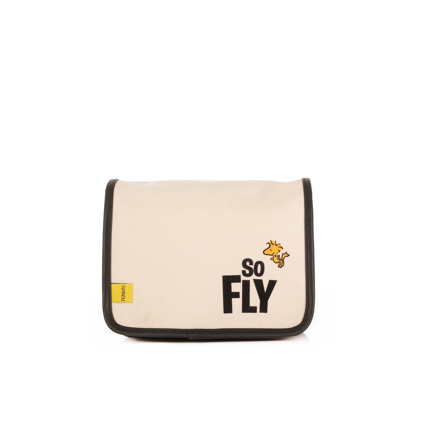 Bolso (Handbag) Blanco SNOOPY FLY FLY FLY Peanuts Oficial