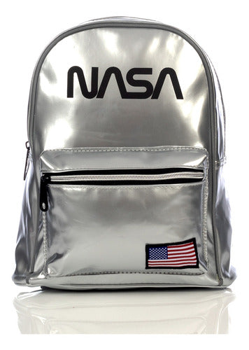 Mini Mochila Hardhead Nasa Silver Space