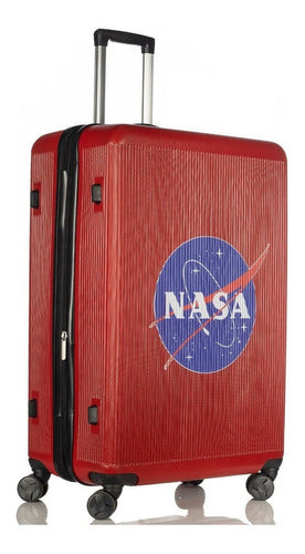 Maleta Nasa Jfk Rígida 29 PLG Rojo