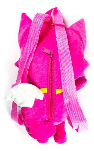 Mochila Preescolar Baby Shark Pinkfong Nueva Original Color Rosa Diseño De La Tela Alta Calidad