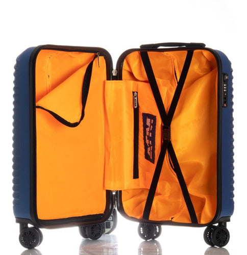 Maleta De Viaje Rígida Neon Original Nueva 20 PLG Azul Atm