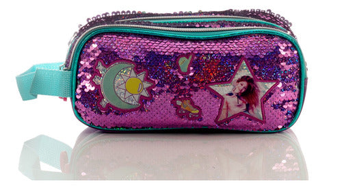 Lapicera Original Soy Luna Pink Sequins