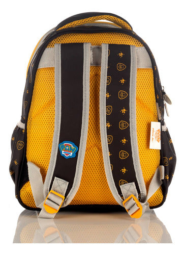 Mochila Paw Patrol Térmica De Rubble Original Nueva Color Amarillo