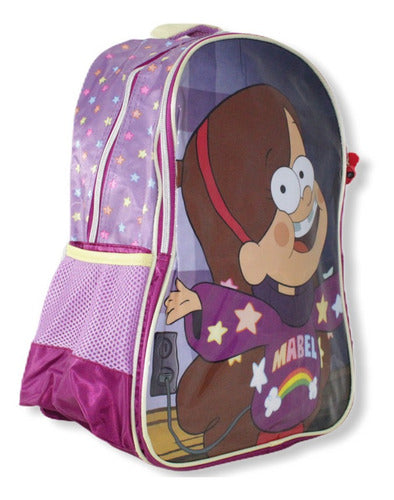 Mochila De Gravity Falls De Mabel Con Luces Color Violeta