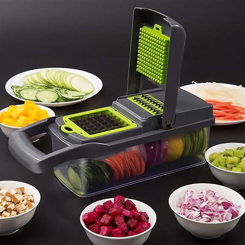 Cortador Rallador De Frutas Verduras Multifuncional Cocina