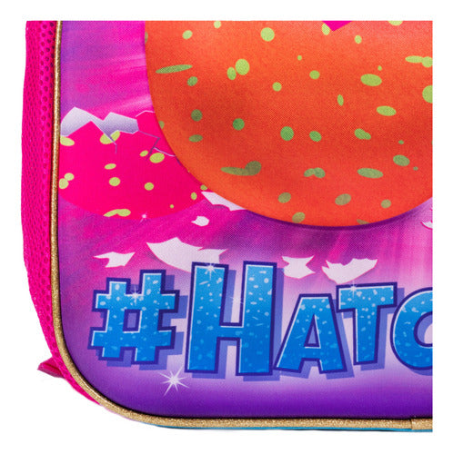 Mochila Hatchimals Morada Hatchifan Ruz