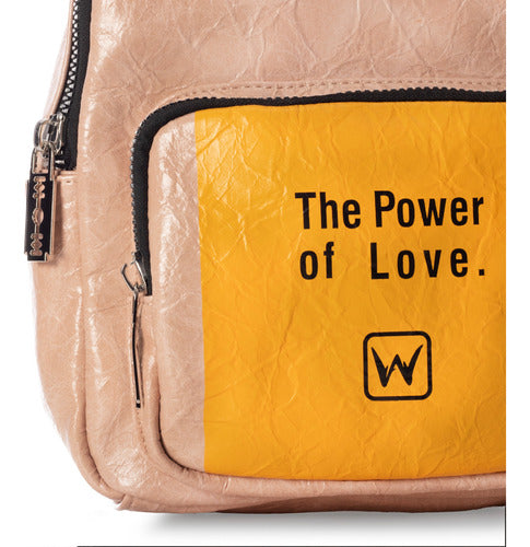 Mini Backpack The Power Of Love Café Wilys Mochila