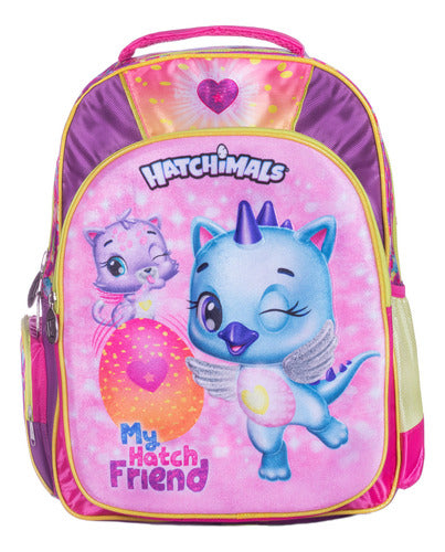 Mochila Hatchimals Hatch Friend Primaria Ruz