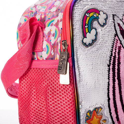 Lonchera Unicornio Rainbow Wilys Plata