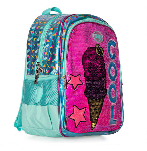 Mochila Cool Lentejuela Ice Wilys