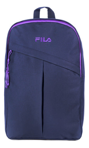 Mochila Fila Diagonal Morado Backpack