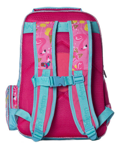 Mochila Lentejuela Wilys Flamingo Rosa