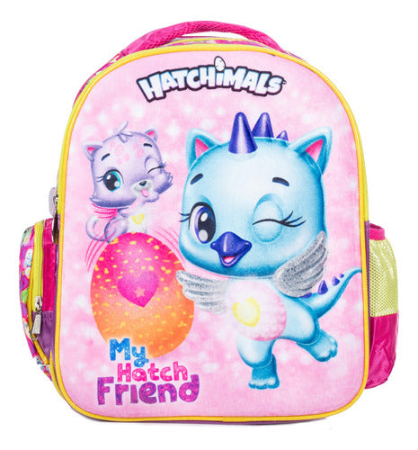 Mochila Hatchimals Hatch Friend Kinder Ruz