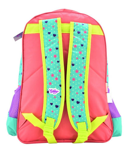 Mochila Escolar Gibby Butterfly Oficial