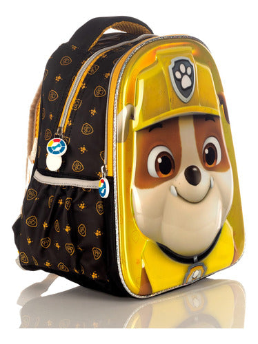 Mochila Paw Patrol Térmica De Rubble Original Nueva