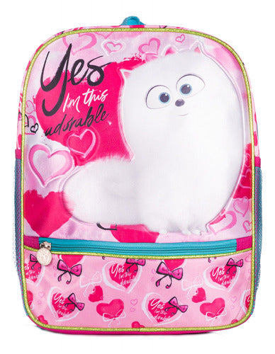 Mochila Kinder Gidget El Mundo Secreto De Tus Mascotas Ruz