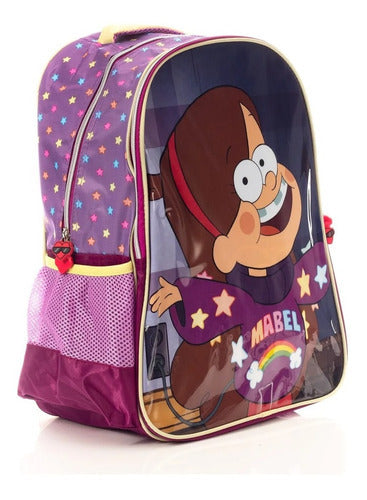 Mochila De Gravity Falls De Mabel Con Luces Color Violeta