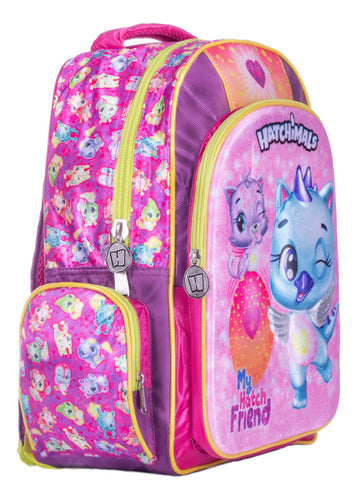 Mochila Hatchimals Hatch Friend Primaria Ruz