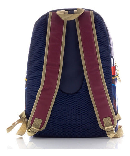 Mochila Marvel Capitan Marvel Original Nueva