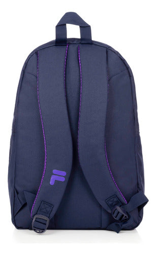 Mochila Fila Diagonal Morado Backpack