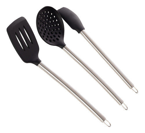 Juego De 13 Utensilios De Cocina De Acero Inoxidable