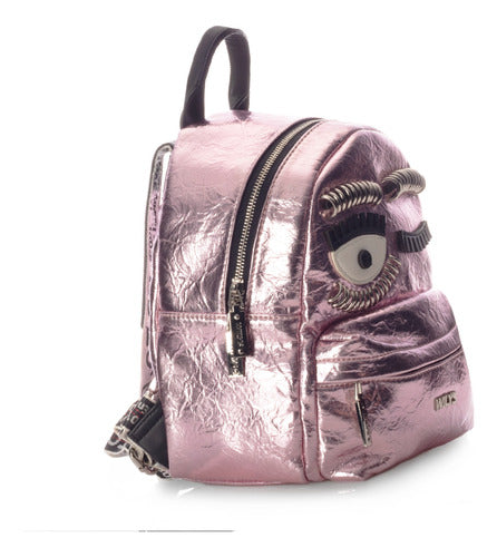 Mini Backpack Wink Corrugada Lila Wilys Mochila