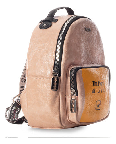 Mini Backpack The Power Of Love Café Wilys Mochila