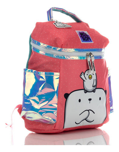 Mochila Mostropi Kipi & Opi Pink Color Rosa