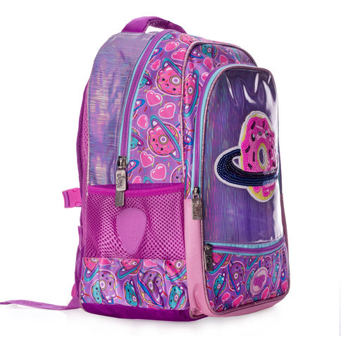 Mochila Tornasol Dona De Lentejuela Rosa Wilys